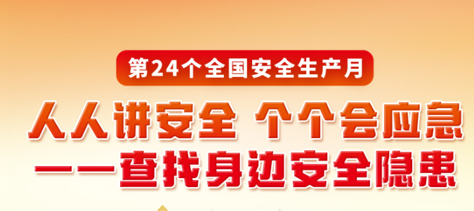 2025年全国安全生产月活动宣教品